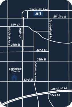Map to Southdale